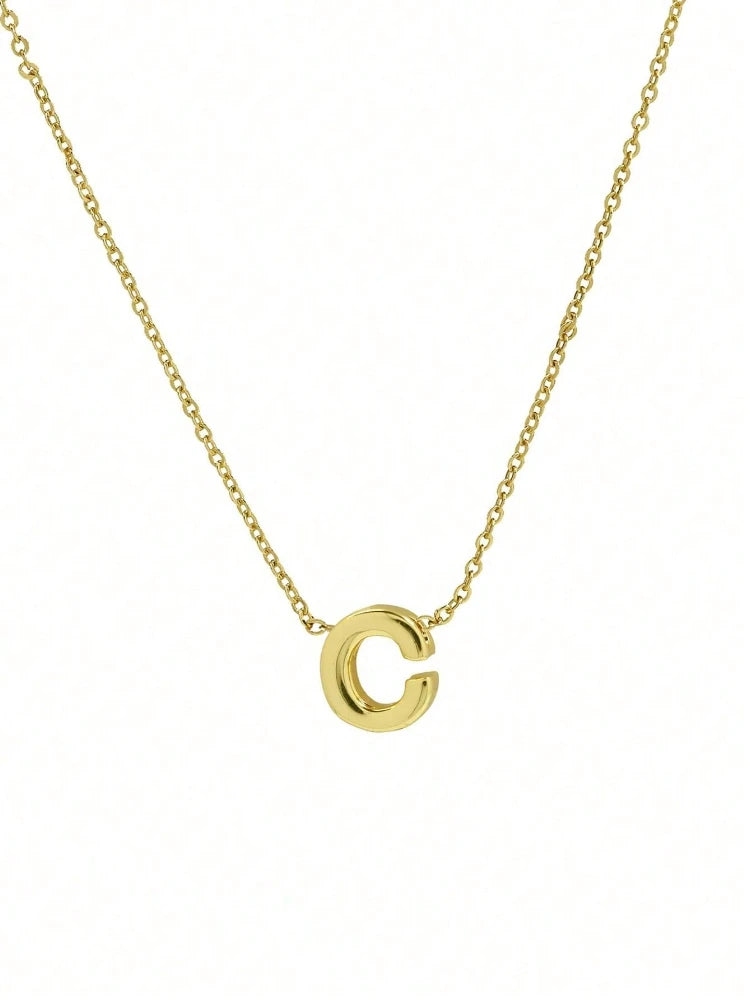LoveNote™ | 18K Gold Letter Initial Necklace