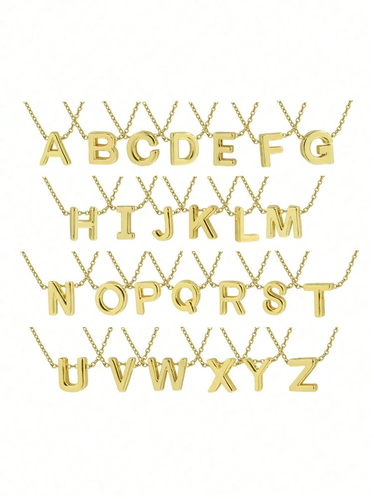 LoveNote™ | 18K Gold Letter Initial Necklace