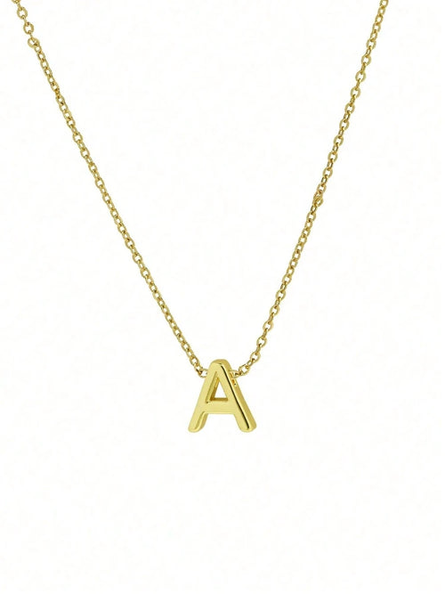 LoveNote™ | 18K Gold Letter Initial Necklace