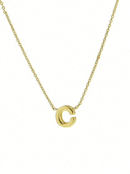 LoveNote™ | 18K Gold Letter Initial Necklace