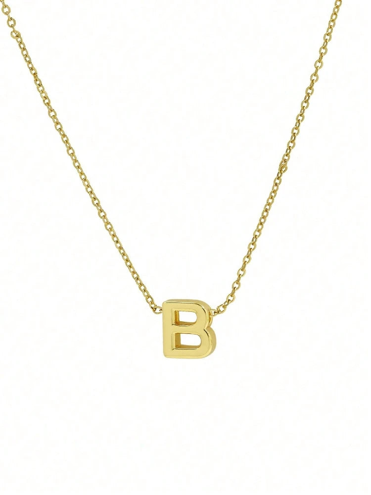LoveNote™ | 18K Gold Letter Initial Necklace
