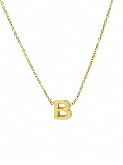 LoveNote™ | 18K Gold Letter Initial Necklace