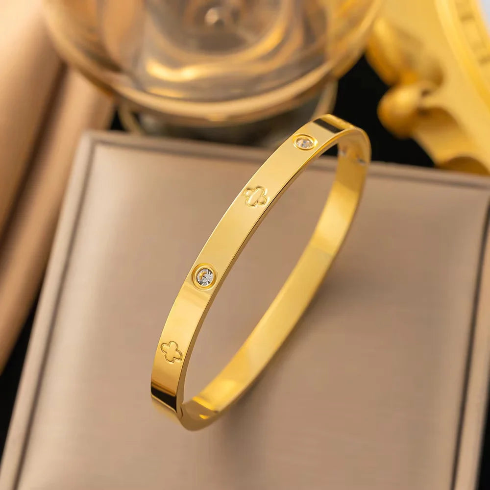 JULIET™ | BEAUTIFUL 18K BAND BRACELET